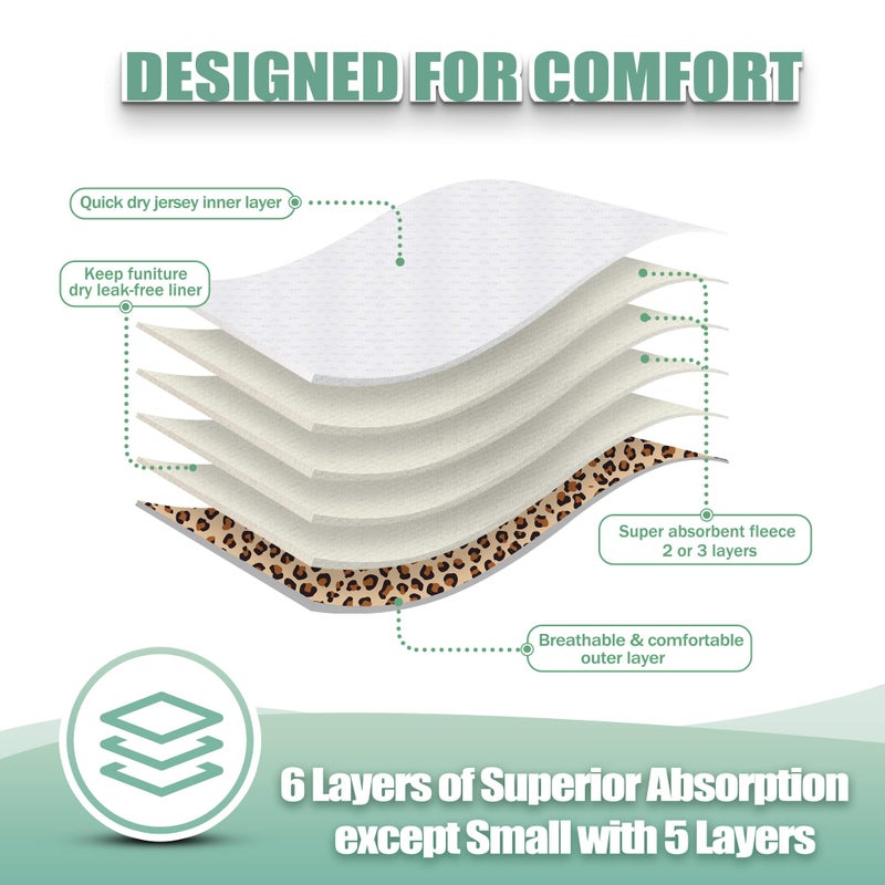 wegreeco Washable Female Dog Diapers (Pack of 3) - Image 4